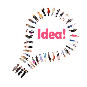 Bulb is a sign for an idea!